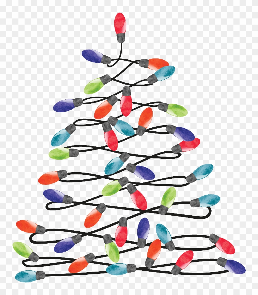 Detail Christmas Tree Lights Png Nomer 53