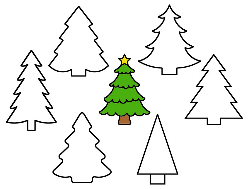 Detail Christmas Tree Pics Free Nomer 39