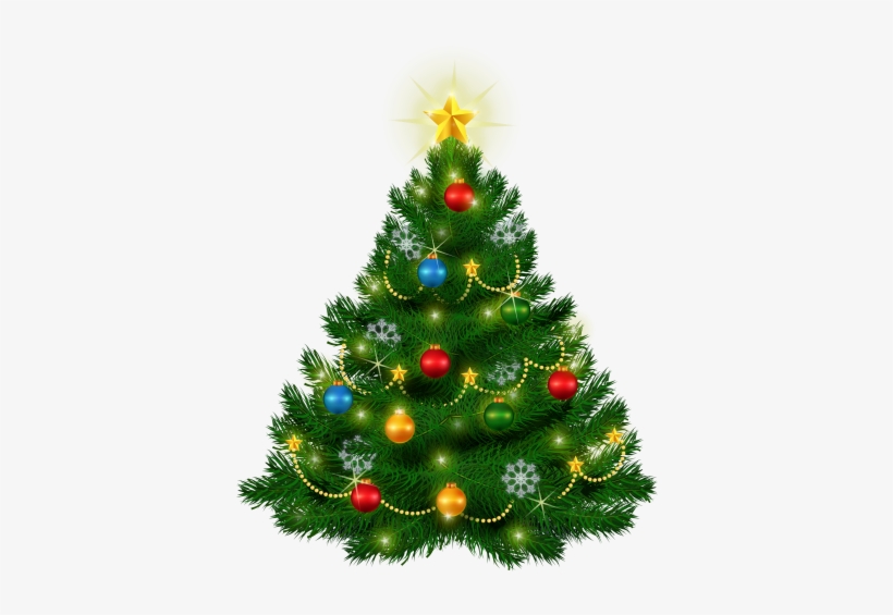Detail Christmas Tree Png Clipart Nomer 24