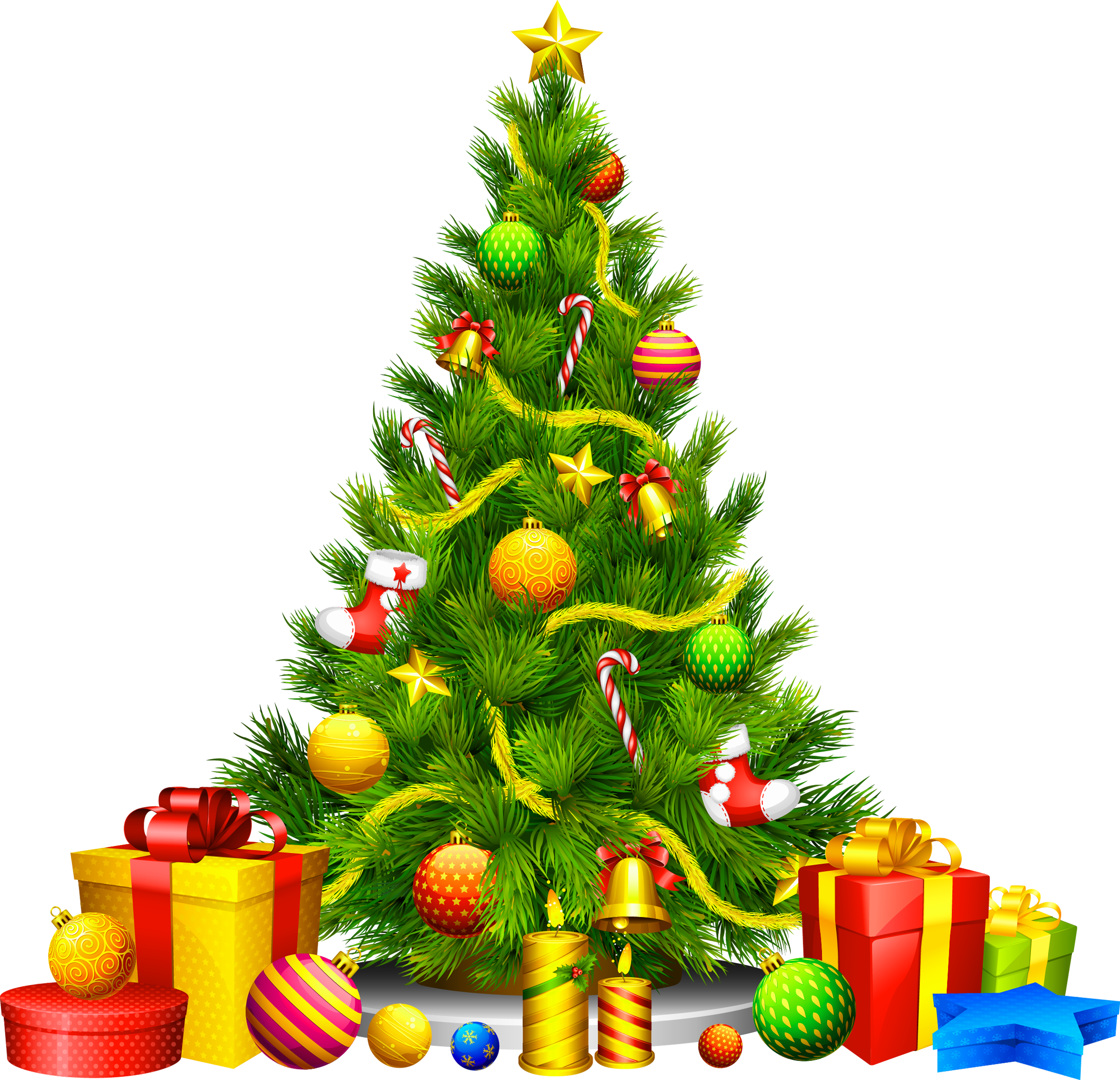 Detail Christmas Tree Png Free Nomer 2