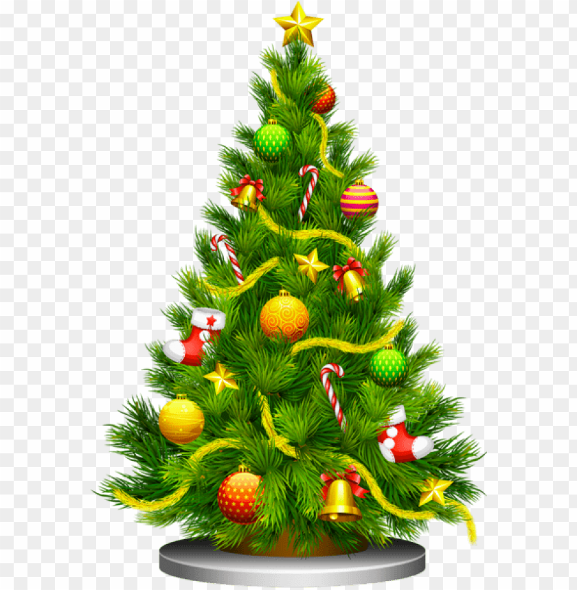 Detail Christmas Tree Png Free Nomer 3