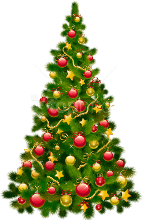 Detail Christmas Tree Png Free Nomer 25