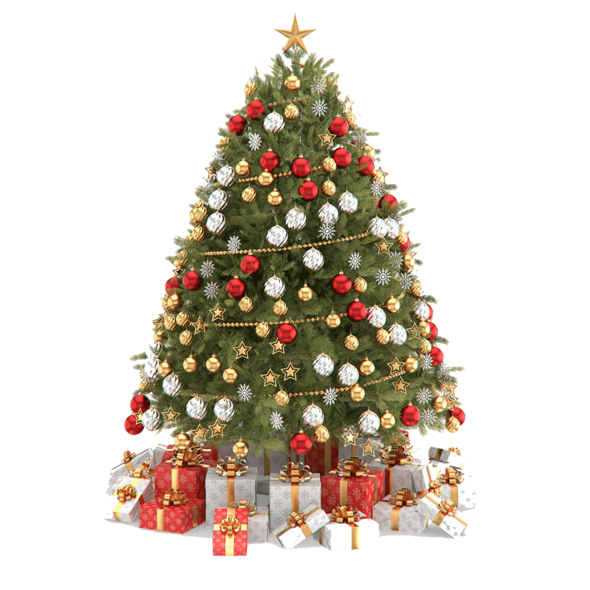 Detail Christmas Tree Png Free Nomer 5