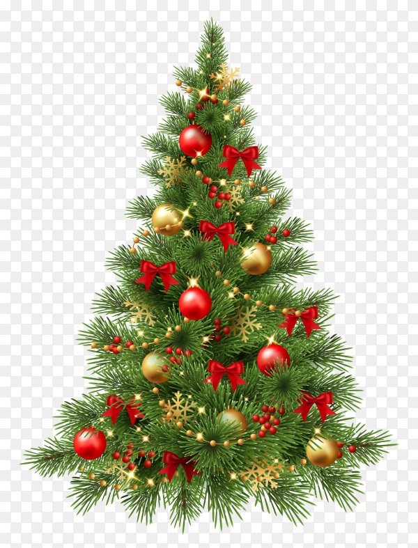 Detail Christmas Tree Png Transparent Nomer 8