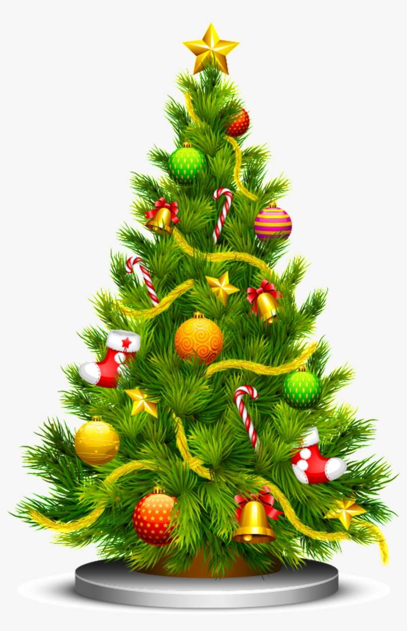 Detail Christmas Tree Png Vector Nomer 23