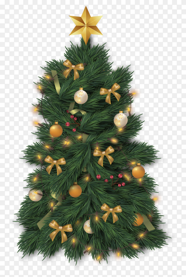 Detail Christmas Tree Transparent Background Nomer 10