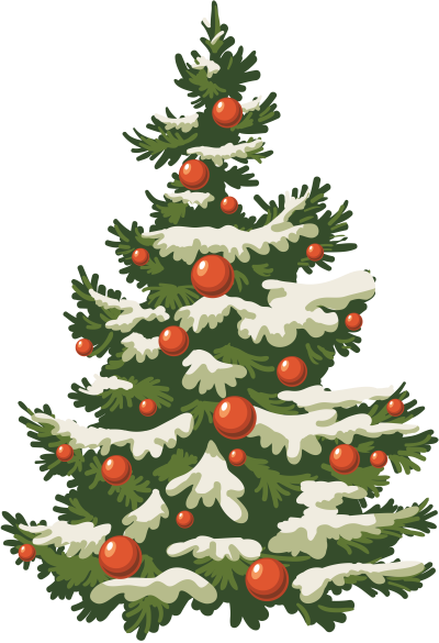 Detail Christmas Tree Transparent Background Nomer 30