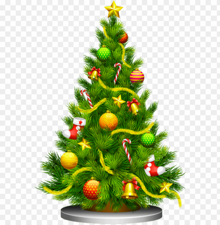 Detail Christmas Tree Transparent Background Nomer 4