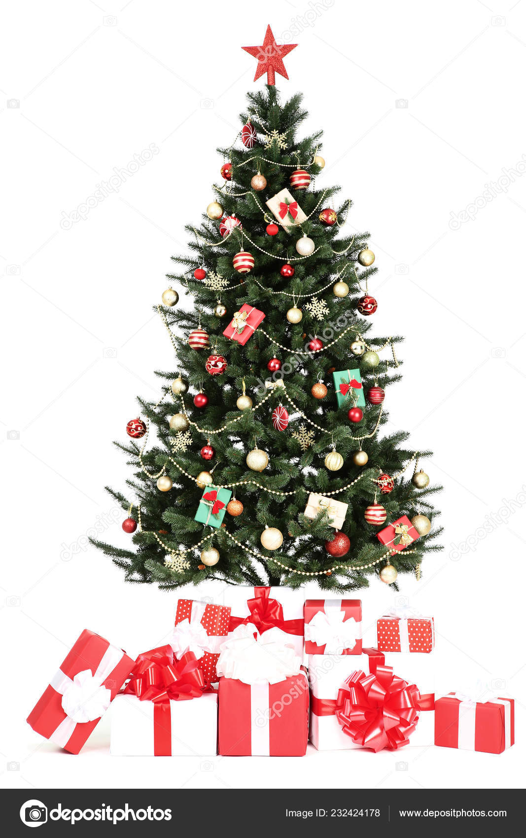 Detail Christmas Tree White Background Nomer 38