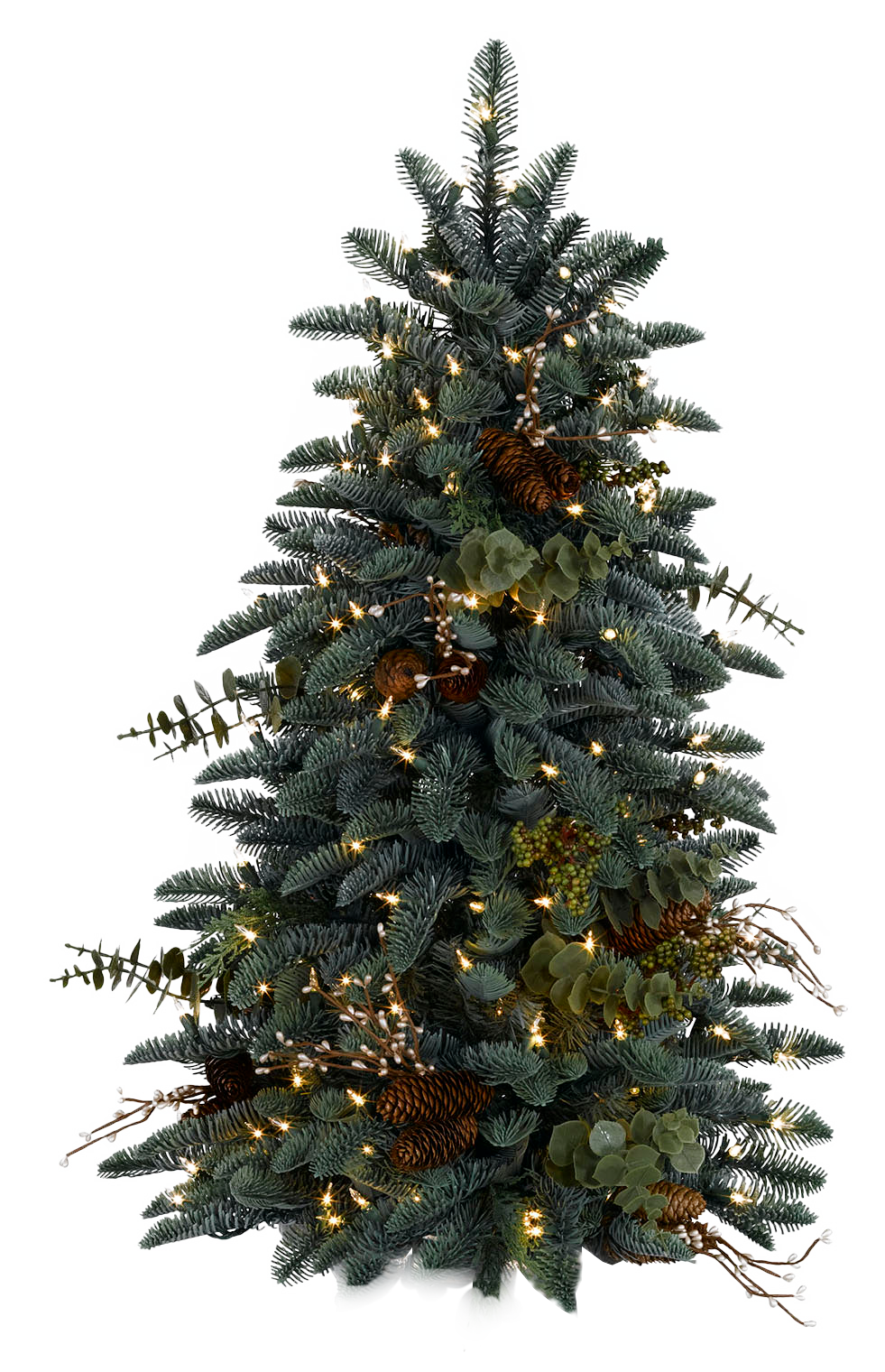 Detail Christmas Tree With Lights Png Nomer 15