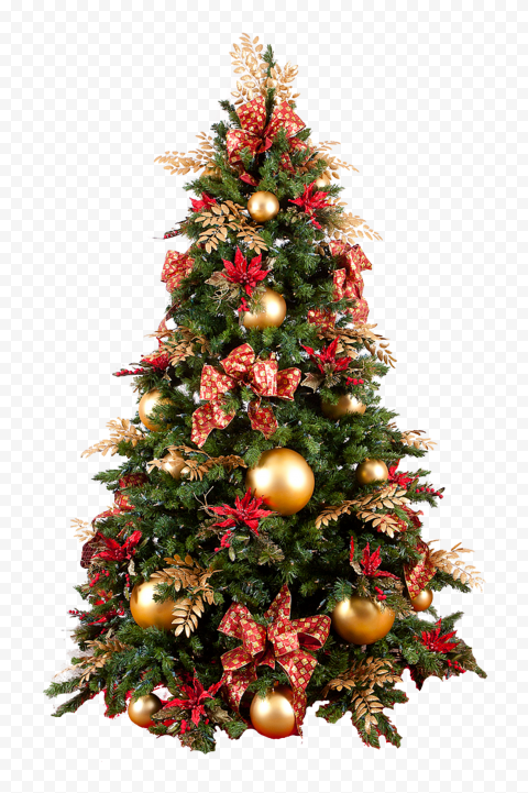 Detail Christmas Tree With Lights Png Nomer 24