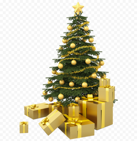 Detail Christmas Tree With Lights Png Nomer 28