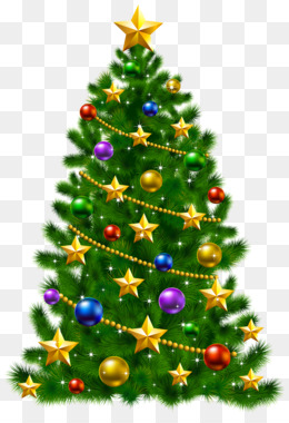 Detail Christmas Tree With Lights Png Nomer 39