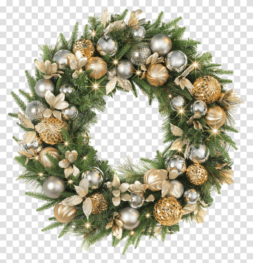 Detail Christmas Wreath Clear Background Nomer 14