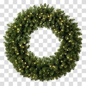 Detail Christmas Wreath Clear Background Nomer 41