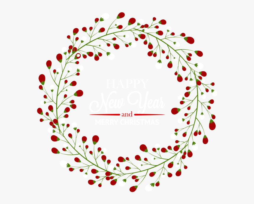 Detail Christmas Wreath Clear Background Nomer 43