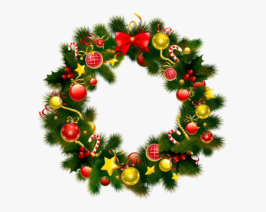 Detail Christmas Wreath Clipart Nomer 30