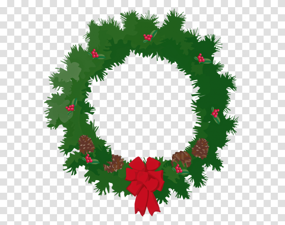 Detail Christmas Wreath Clipart Nomer 31