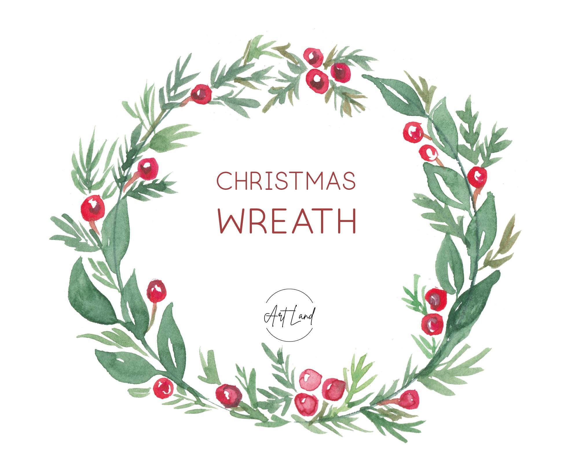 Detail Christmas Wreath Clipart Free Nomer 26