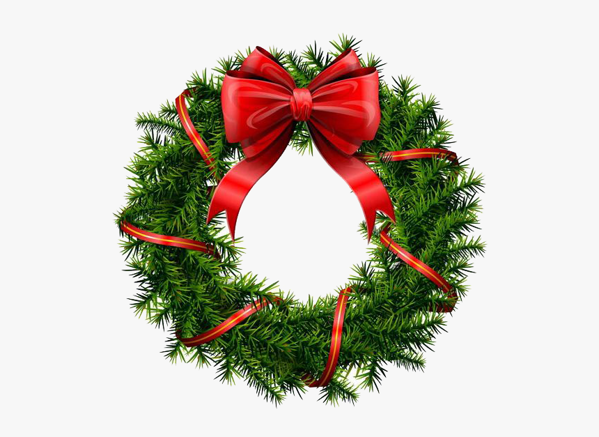 Detail Christmas Wreath Clipart Free Nomer 4
