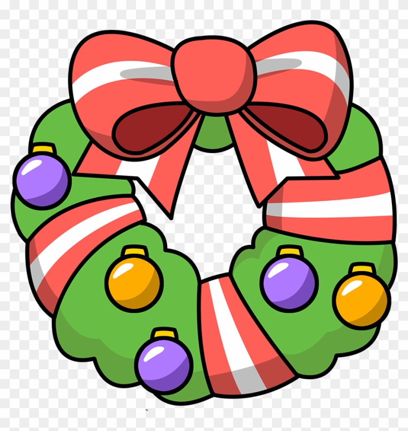 Detail Christmas Wreath Clipart Free Nomer 47