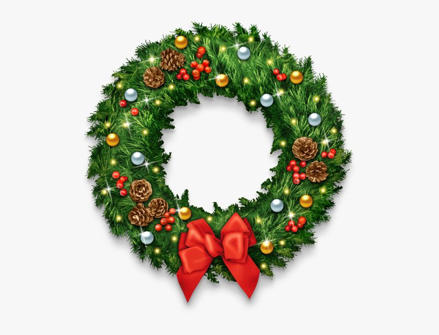Detail Christmas Wreath Clipart Png Nomer 44