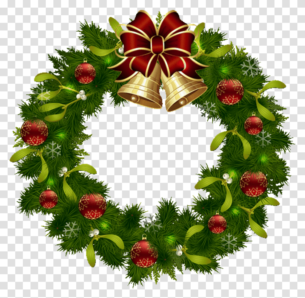 Detail Christmas Wreath Clipart Png Nomer 5