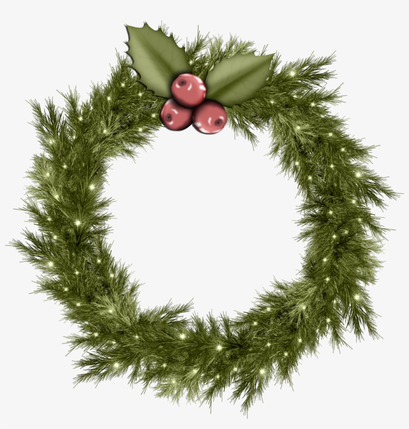 Detail Christmas Wreath Clipart Png Nomer 50