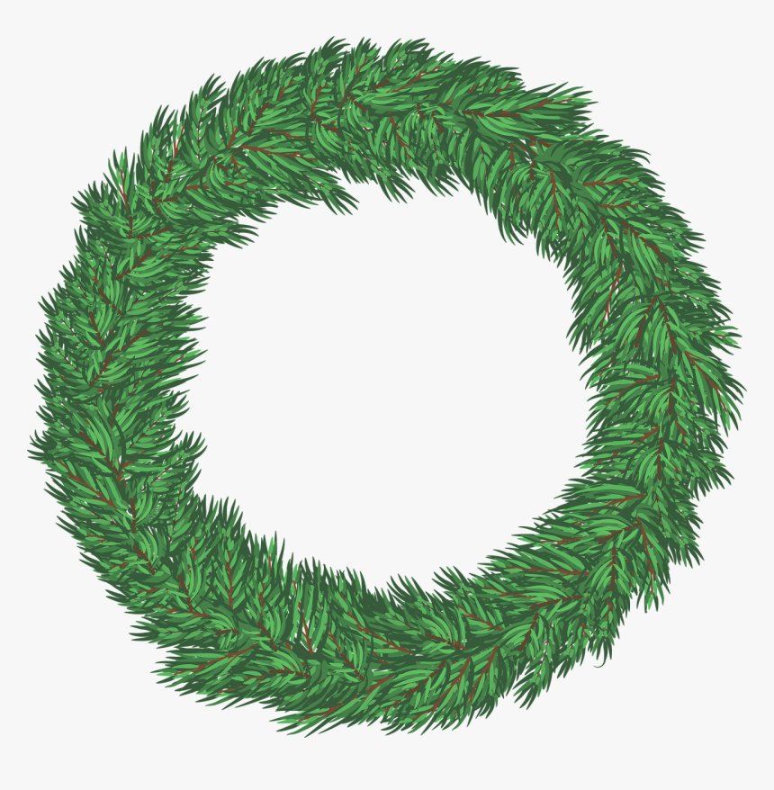 Detail Christmas Wreath Clipart Transparent Background Nomer 47