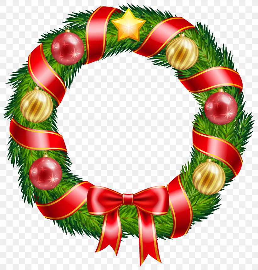 Detail Christmas Wreath Images Clip Art Nomer 18
