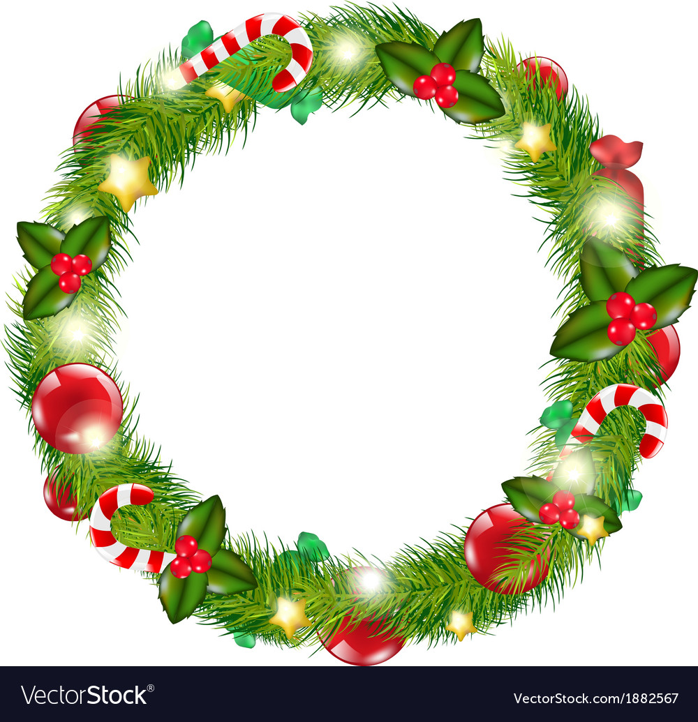 Detail Christmas Wreath Images Free Nomer 29