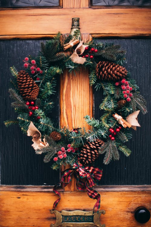 Detail Christmas Wreath Images Free Nomer 53