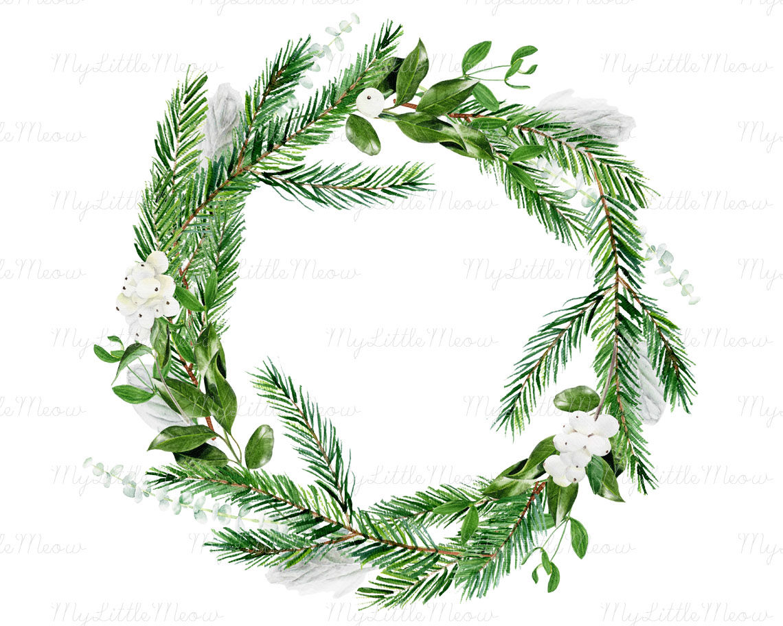 Detail Christmas Wreath Png Nomer 9