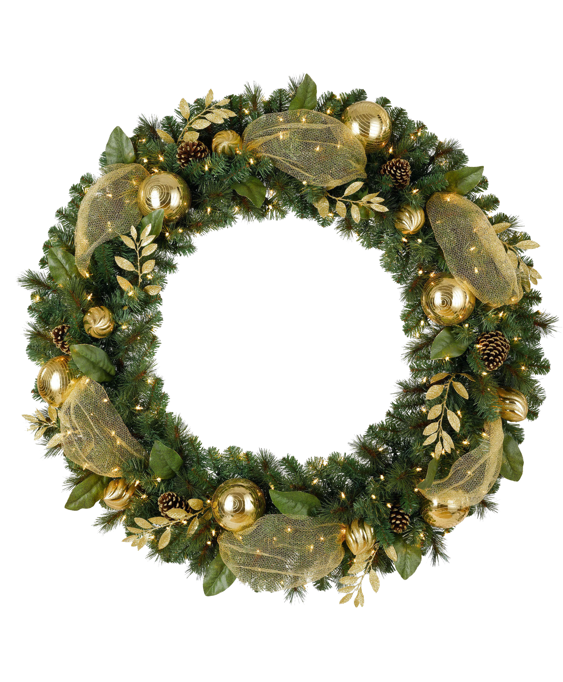 Detail Christmas Wreath Png Nomer 11