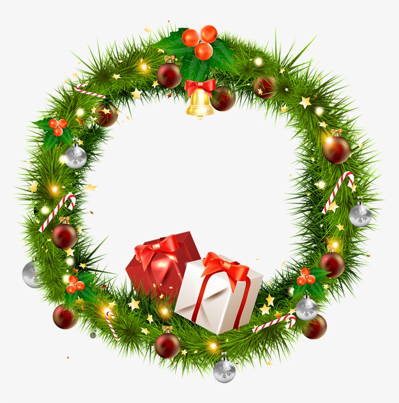 Detail Christmas Wreath Png Nomer 17