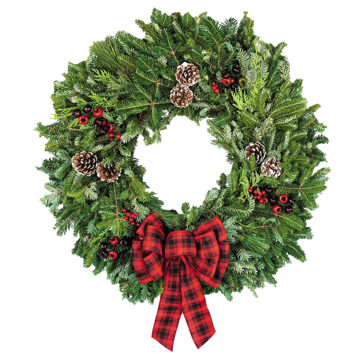 Detail Christmas Wreath Png Nomer 2