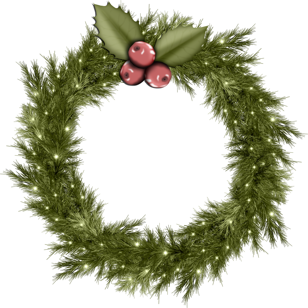 Detail Christmas Wreath Png Nomer 35