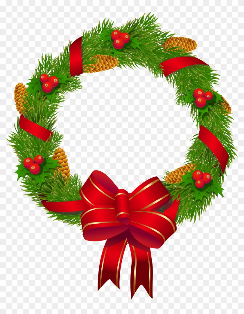 Detail Christmas Wreath Png Nomer 49