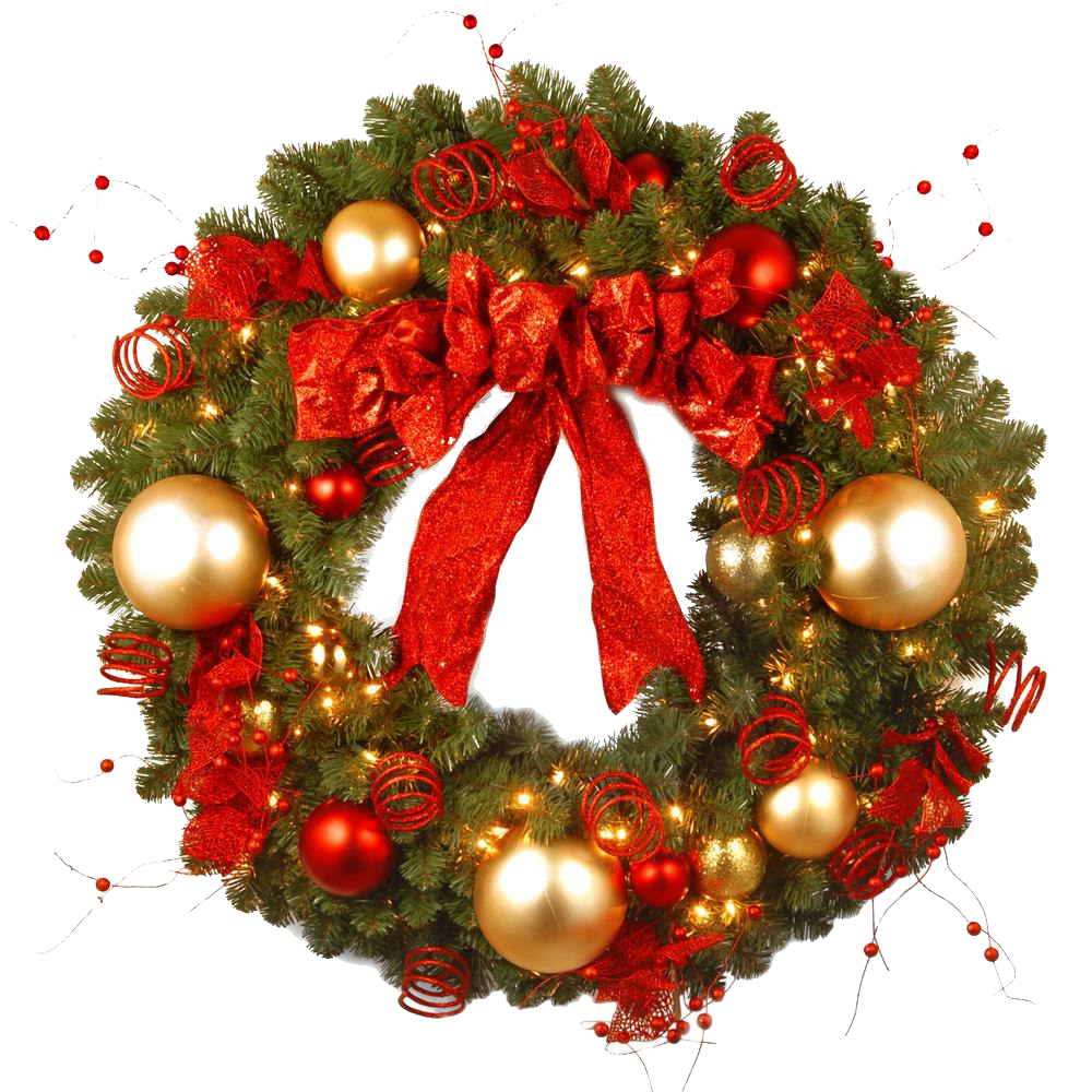 Detail Christmas Wreath Png Nomer 8