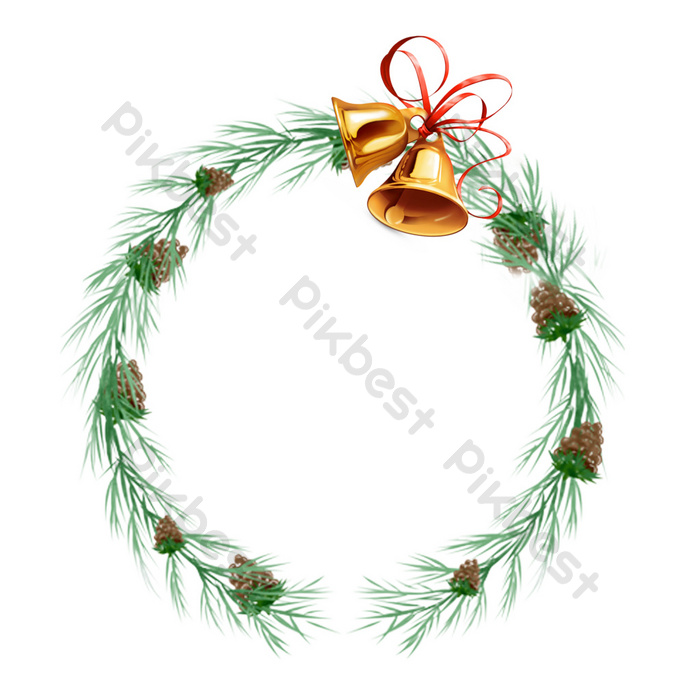 Detail Christmas Wreath Png Free Nomer 27