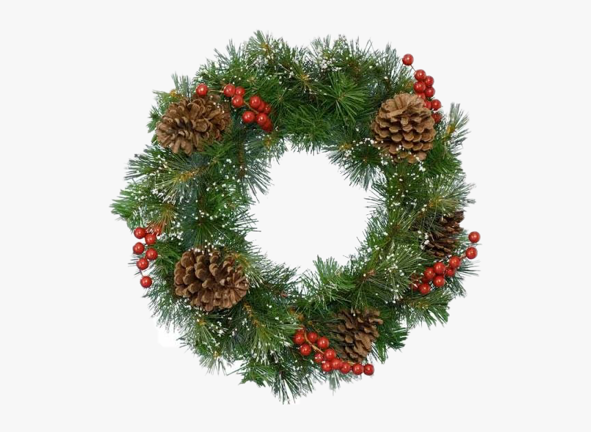 Detail Christmas Wreath Png Transparent Nomer 12