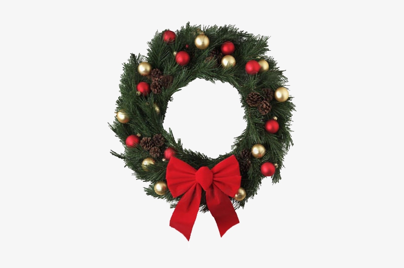 Detail Christmas Wreath Png Transparent Nomer 36