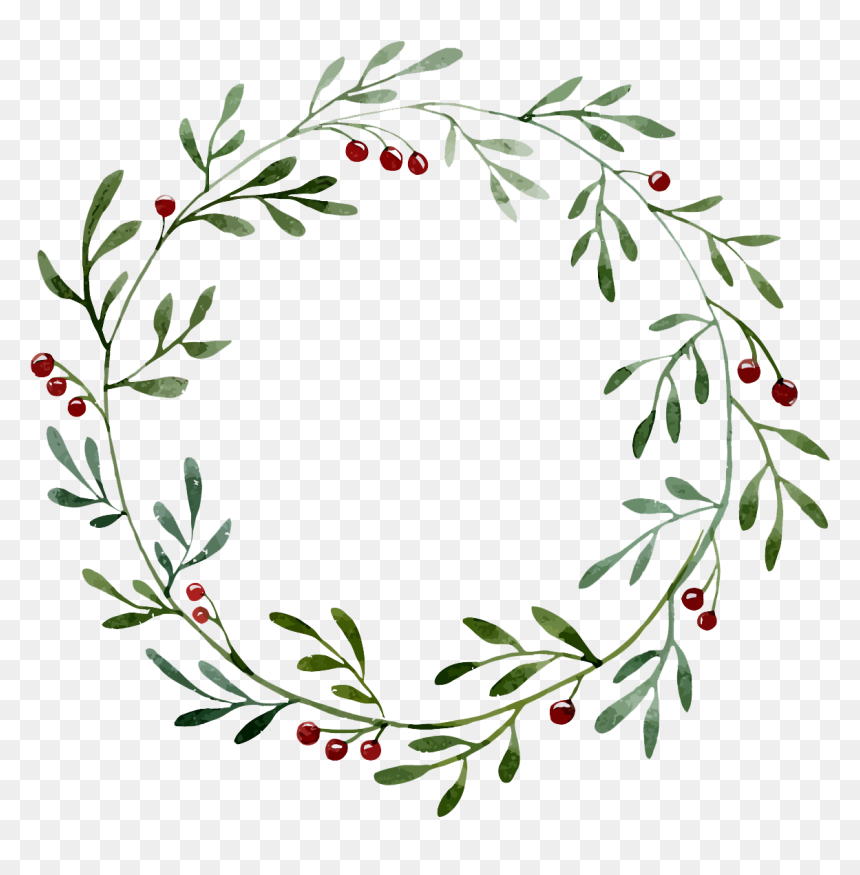 Detail Christmas Wreath Png Transparent Nomer 42