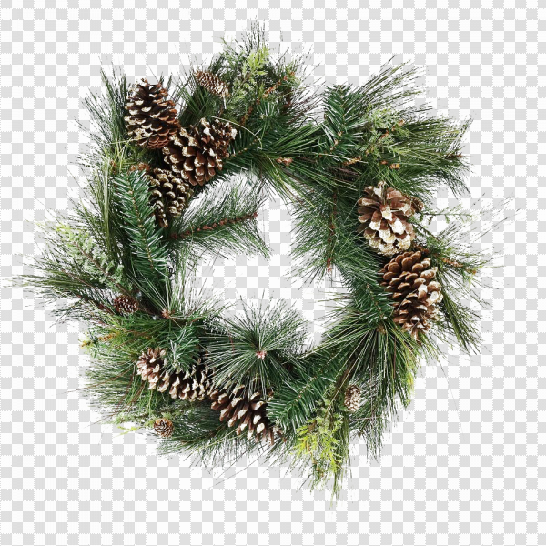 Detail Christmas Wreath Png Transparent Nomer 56