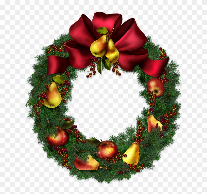 Detail Christmas Wreath Transparent Png Nomer 22