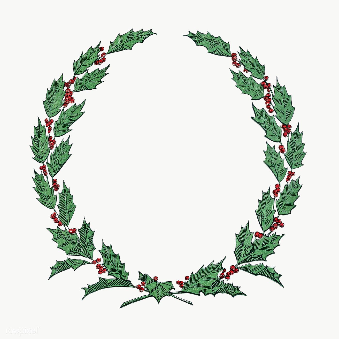 Detail Christmas Wreath Transparent Png Nomer 27