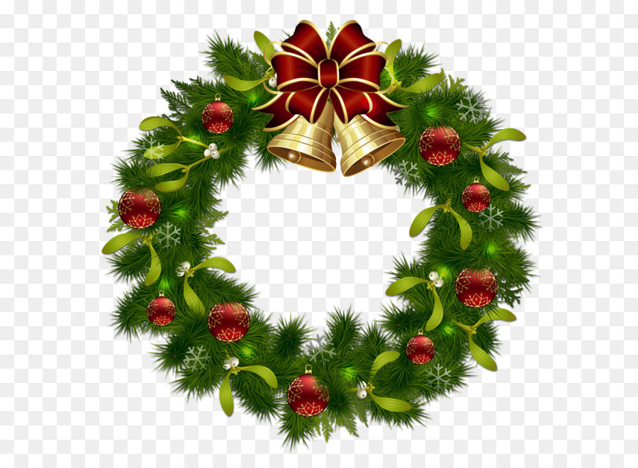 Detail Christmas Wreath Transparent Png Nomer 32