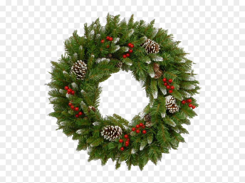 Detail Christmas Wreath Transparent Png Nomer 33