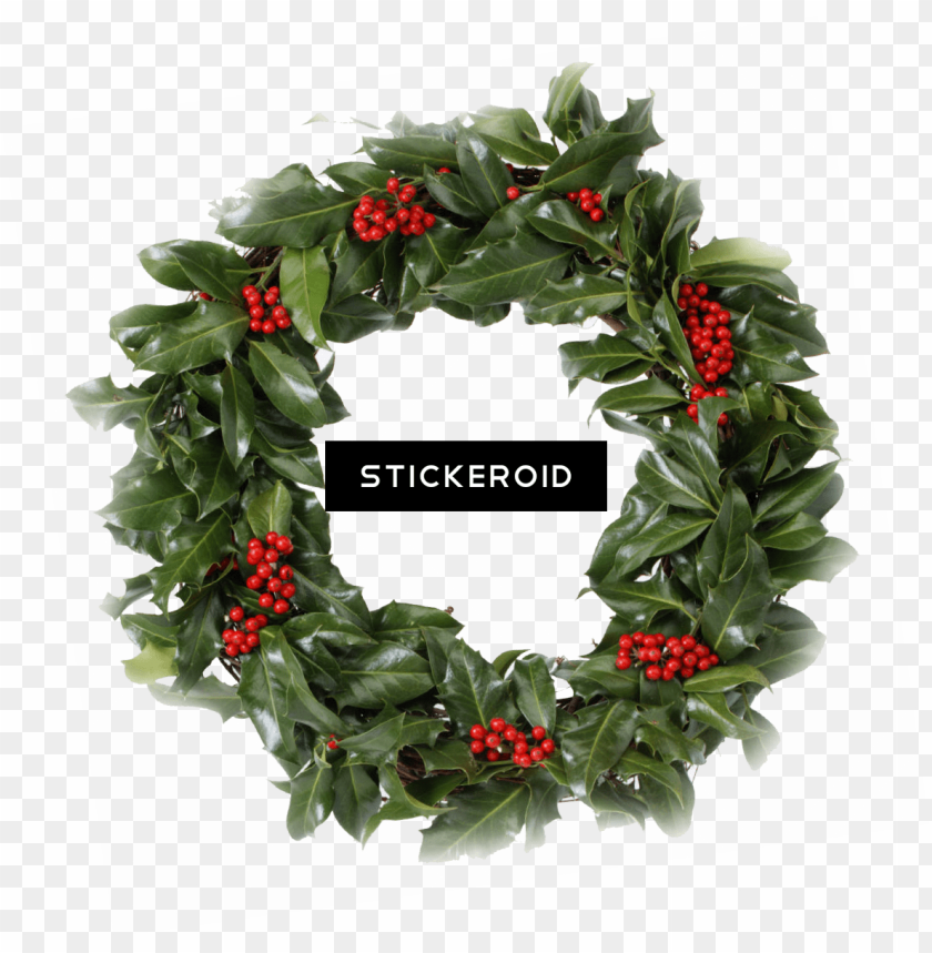 Detail Christmas Wreath Transparent Png Nomer 38