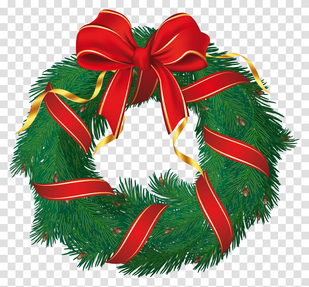 Detail Christmas Wreath Transparent Png Nomer 48